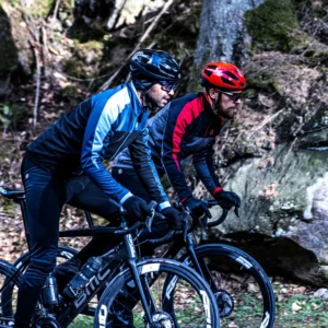 Rogelli FREEZE - męska zimowa kurtka rowerowa czarno-czerwona - obrazek 13