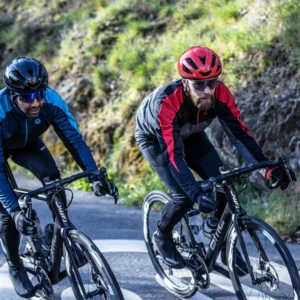 Rogelli FREEZE - męska zimowa kurtka rowerowa czarno-czerwona - obrazek 9