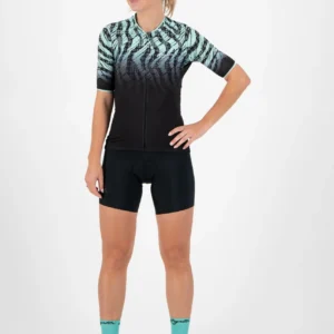 Rogelli ANIMAL - damska koszulka rowerowa z grafiką czarna - obrazek 4