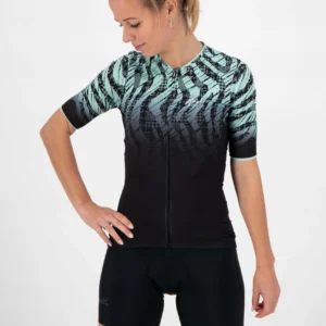 Rogelli ANIMAL - damska koszulka rowerowa z grafiką czarna - obrazek 6