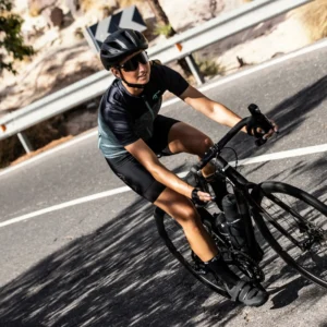 Rogelli MELANGE - damska koszulka rowerowa zielona - obrazek 12