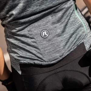 Rogelli MELANGE - damska koszulka rowerowa zielona - obrazek 13