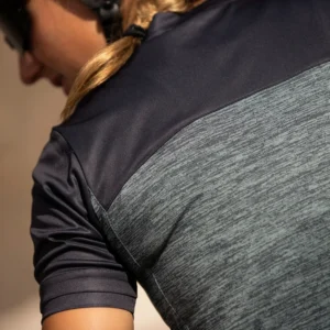 Rogelli MELANGE - damska koszulka rowerowa zielona - obrazek 14