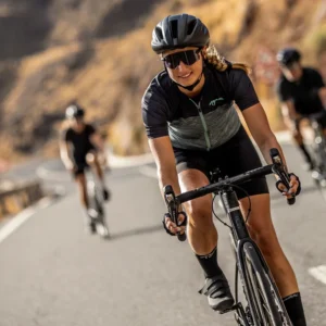 Rogelli MELANGE - damska koszulka rowerowa zielona - obrazek 15