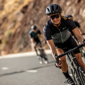 Rogelli MELANGE - damska koszulka rowerowa zielona - obrazek 16