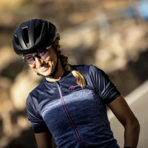 Rogelli MELANGE - damska koszulka rowerowa granatowa - obrazek 11