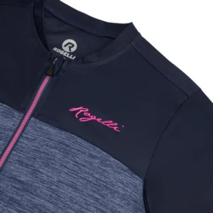 Rogelli MELANGE - damska koszulka rowerowa granatowa - obrazek 7