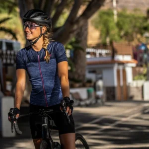 Rogelli MELANGE - damska koszulka rowerowa granatowa - obrazek 8