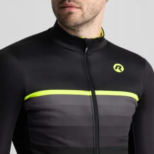 Rogelli HERO II - męska zimowa kurtka rowerowa czarno-żółta - obrazek 6